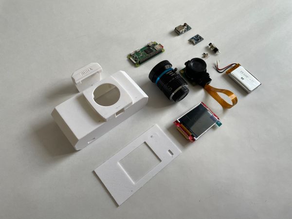 The RUHAcam is an open-source, 3D-printed Linux camera based on Raspberry Pi