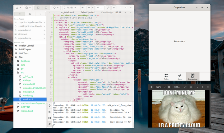 Building responsive Linux mobile apps with libhandy 1.0 and Gtk3